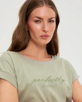 Λαδί T-Shirt “Perfectly Imperfect”