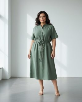 Luxury Καφτάνι με Χρυσές Λεπτομέρειες
