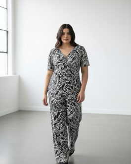 Linen Blend Σετ με Κουμπιά – Style 2