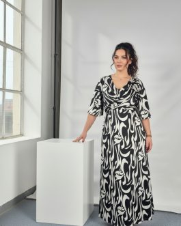 Μάξι Καφτάνι με Κεντητές Λεπτομέρειες – Style 2