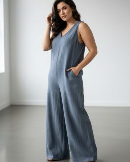 Ολόσωμη Φόρμα Safari με Ζώνη στη Μέση – Style 2