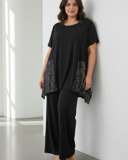 Oversized Πουκαμίσα & Παντελόνα Resort – Style 3